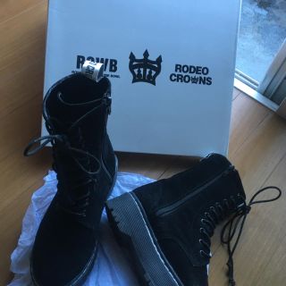 ロデオクラウンズ(RODEO CROWNS)のRODEO CROWNS　ブーツ　ヒョウトキ様専用(ブーツ)