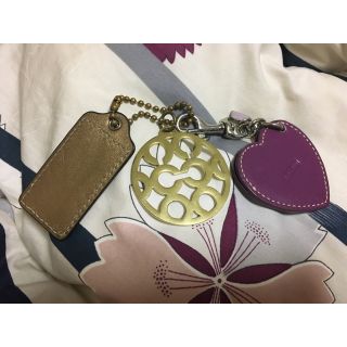 コーチ(COACH)の【正規品】COACH バッグチャーム【美品】(キーホルダー)