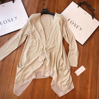 フォクシー(FOXEY)の♡極美品♡ Natural by Foxey ロングカーディガン(カーディガン)