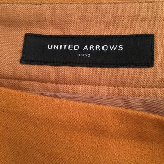 ユナイテッドアローズ(UNITED ARROWS)の✨UNITED ARROWS✨マスタードイエロースカート(ひざ丈スカート)