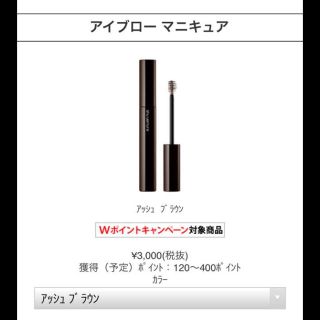 シュウウエムラ(shu uemura)の☆choco様専用☆  シュウウエムラ アイブローマニキュア(眉マスカラ)