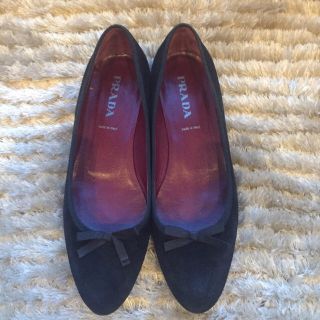 プラダ(PRADA)のフラットシューズ(バレエシューズ)