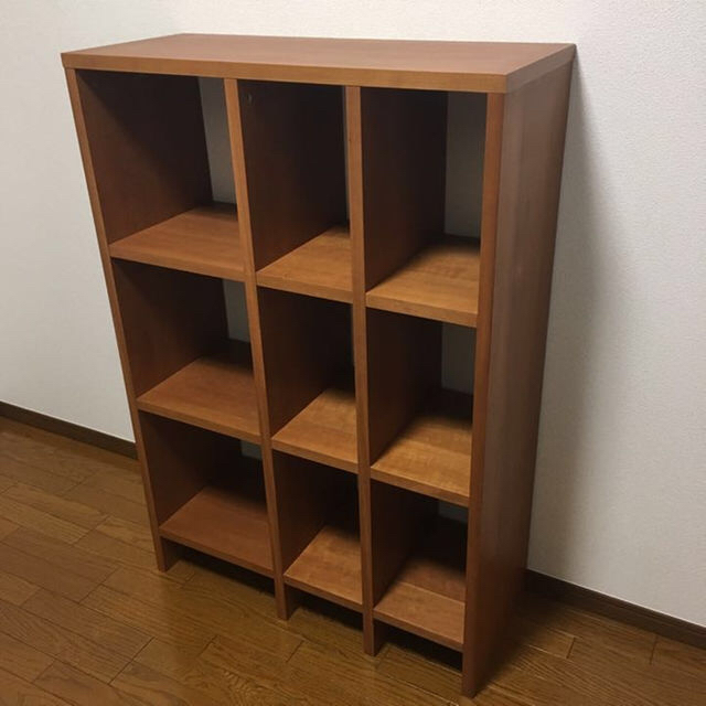 unico - unico GENE オープンシェルフ 3段3列(拓様用)の通販 unico - unico GENE オープンシェルフ 3段3列(拓様用)の通販