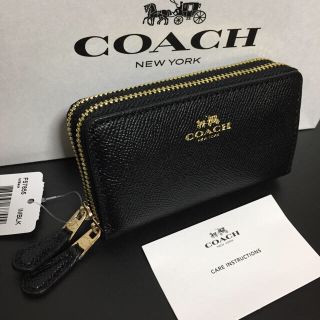 COACH コーチ　コインケース　小銭入れ財布　ホワイト　レインボー　白色　虹