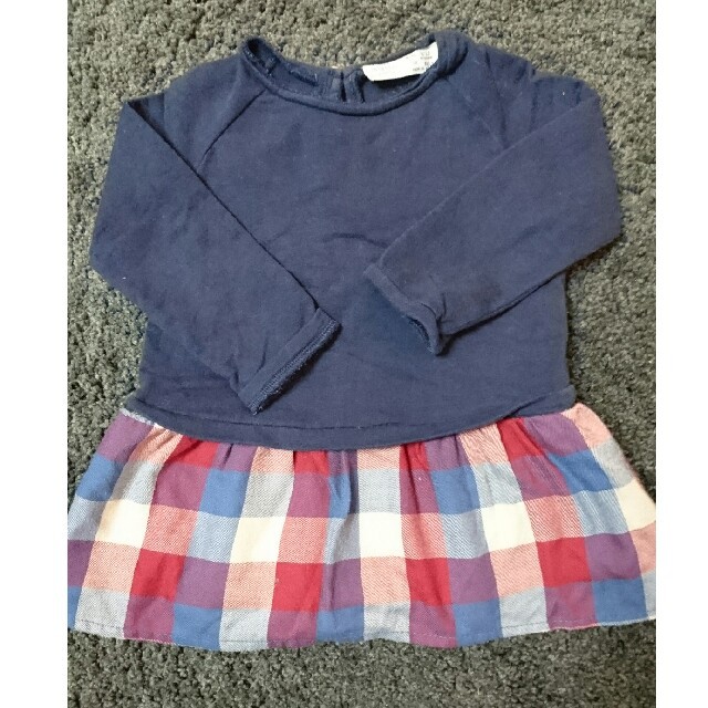 ZARA KIDS(ザラキッズ)の専用【値下げ】ZARA baby　ワンピース キッズ/ベビー/マタニティのベビー服(~85cm)(ワンピース)の商品写真