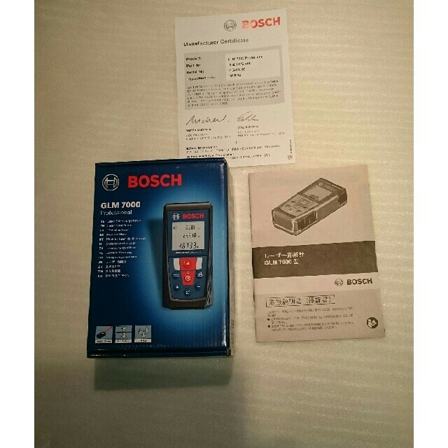 BOSCH(ボッシュ)の美品 BOSCH ボッシュ レーザー距離計GLM7000Professional ハンドメイドのハンドメイド その他(その他)の商品写真