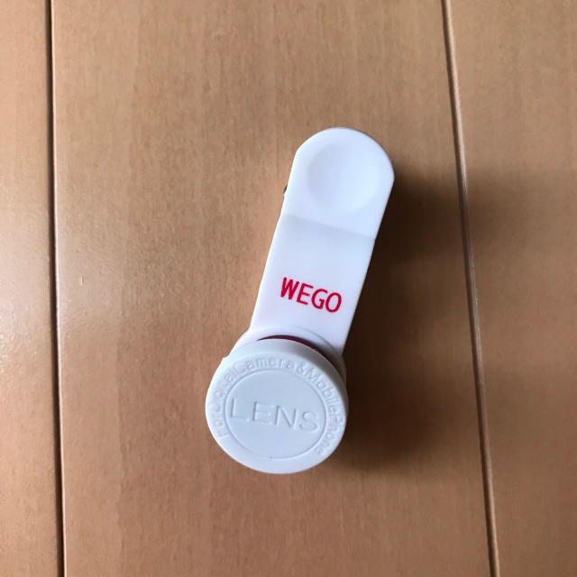 WEGO(ウィゴー)の【値下げ中】新品・未使用☆WEGO×Zipper スマホレンズ  スマホ/家電/カメラのスマホアクセサリー(その他)の商品写真