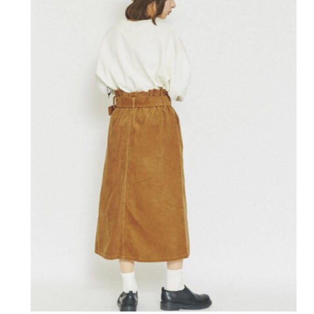 RETRO GIRL(レトロガール)のRETRO GIRL コーデュロイロングタイトスカート レディースのスカート(ロングスカート)の商品写真
