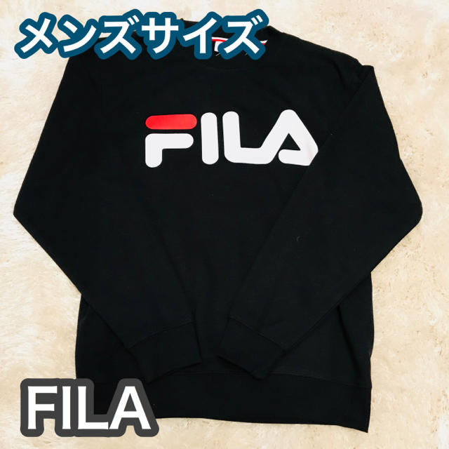 FILA(フィラ)の限定1着‼️✨FILA ビッグロゴ トレーナー メンズM メンズのトップス(スウェット)の商品写真