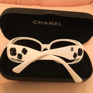 シャネル(CHANEL)のお値下げ白シャネルサングラス(サングラス/メガネ)