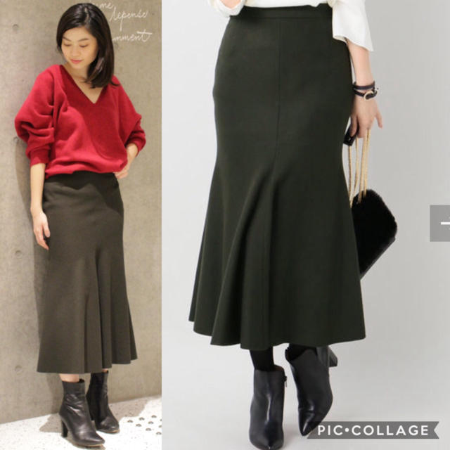 IENA(イエナ)の【美品16aw】定価39,980円 VONDEL マーメイドミディスカート レディースのスカート(ロングスカート)の商品写真