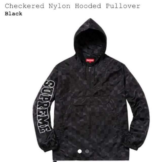 定価以下★supreme  checkered nylon pullover