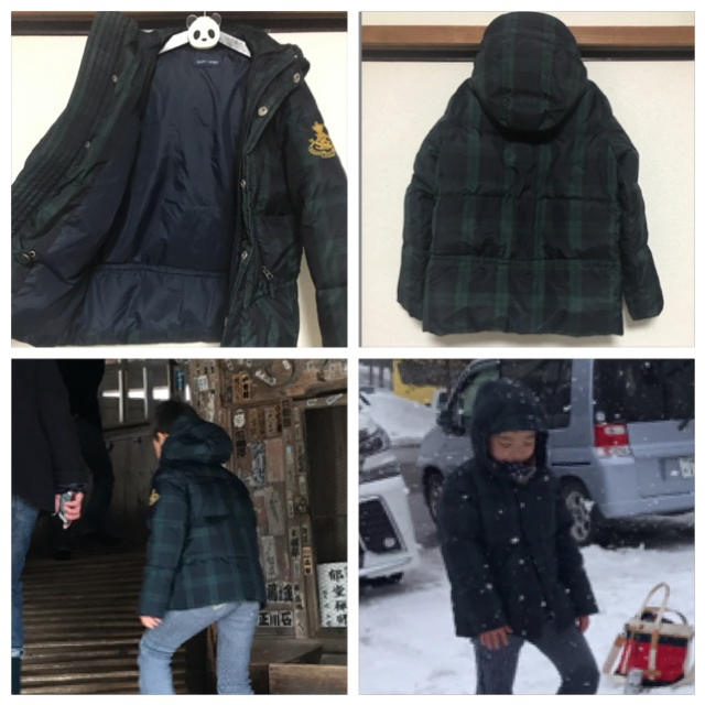 Ralph Lauren(ラルフローレン)のRALPH LAURENダウンコート サイズ120 130 キッズ/ベビー/マタニティのキッズ服男の子用(90cm~)(ジャケット/上着)の商品写真