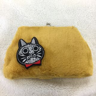 【新品未使用】キラキラ✨ キャット ストーンブローチ 猫(ブローチ/コサージュ)