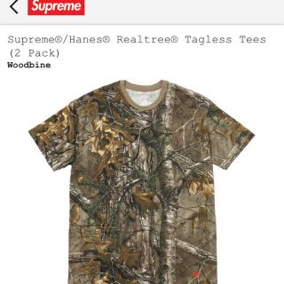 シュプリーム(Supreme)のSサイズ supreme hanes realtree tee １枚(その他)