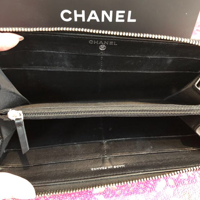 CHANEL(シャネル)のCHANEL☆長財布 ラウンドファスナー レディースのファッション小物(財布)の商品写真