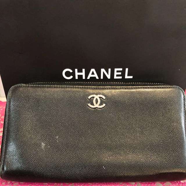 CHANEL(シャネル)のCHANEL☆長財布 ラウンドファスナー レディースのファッション小物(財布)の商品写真