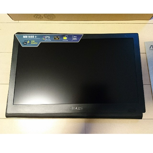 ASUS - ゆさ様専用☆ASUS MB169B+ モニター ほぼ未使用の通販 by