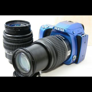 ペンタックス(PENTAX)のスカイブルーでWi-Fi対応 ペンタックス K-S1 Wレンズセット 保証♪(デジタル一眼)