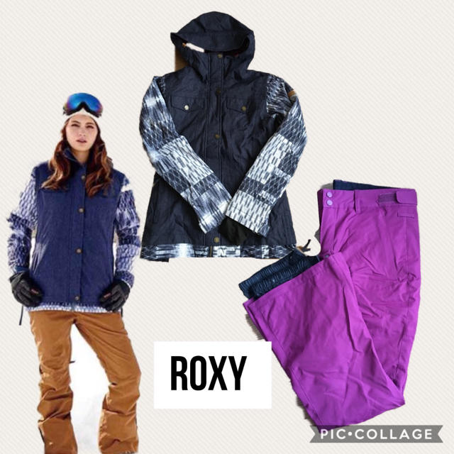 Roxy(ロキシー)のロキシー ROXY スノボウェア スノーボード ウェア 上下セット スポーツ/アウトドアのスノーボード(ウエア/装備)の商品写真