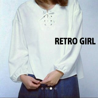 レトロガール(RETRO GIRL)の《新品》レトロガール プルオーバー シャツ (シャツ/ブラウス(長袖/七分))