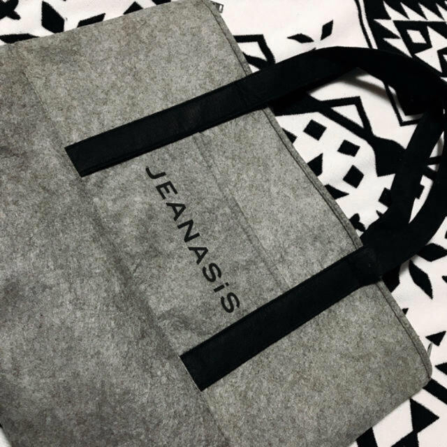 JEANASIS(ジーナシス)のJEANASIS 2016年福袋フェルトバッグ レディースのバッグ(ショップ袋)の商品写真
