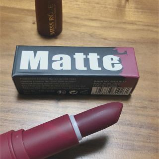 MISS ROSE MATTE マットリップ 34 ワイン色(口紅)