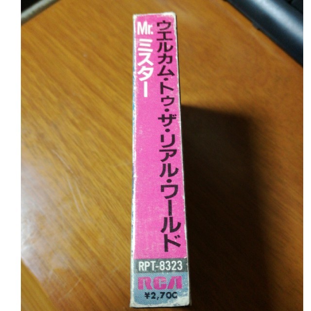 Mr. ミスター　カセットテープ エンタメ/ホビーのエンタメ その他(その他)の商品写真