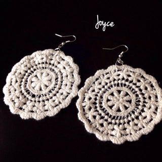 揺れるコットン♡ピアス/イヤリング(ピアス)