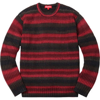 シュプリーム(Supreme)のSupreme Ombre Stripe Sweater シュプリーム Mサイズ(ニット/セーター)
