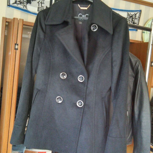 ジャケット/アウタークードシャンス 綺麗なラインのコート シンプル Pコート 極美品☆ 日本製です
