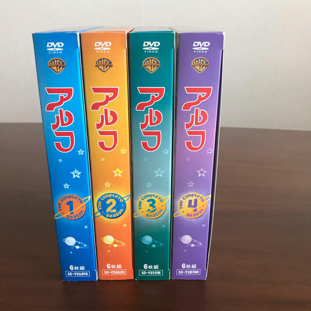 アルフ DVD BOX 1-4 コンプリート ALFの通販 by 老いて子に従う|ラクマ アルフ DVD BOX 1-4 コンプリート ALFの通販 by 老いて子に従う|ラクマ