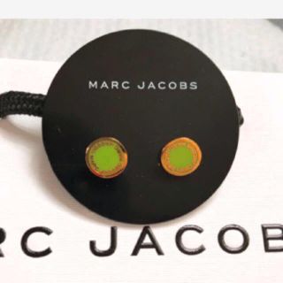 マークジェイコブス(MARC JACOBS)のマークジェイコブス  ピアス 片耳 グリーン(ピアス(片耳用))