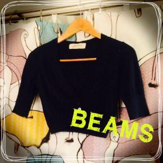 ビームス(BEAMS)のBEAMS★ショート丈カーディガン(カーディガン)