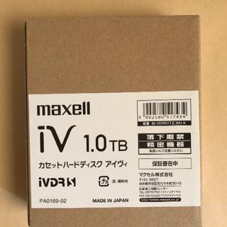 マクセル(maxell)のmaxell iVDR-S 1TB M-VDRS1T.E.WH.K(その他)