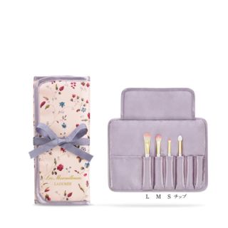 レメルヴェイユーズラデュレ(Les Merveilleuses LADUREE)の新品＊ラデュレ！ブラシポーチ(コフレ/メイクアップセット)