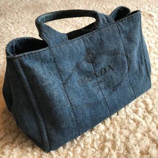 プラダ(PRADA)の【prada】カナパデニムトートバッグ(トートバッグ)