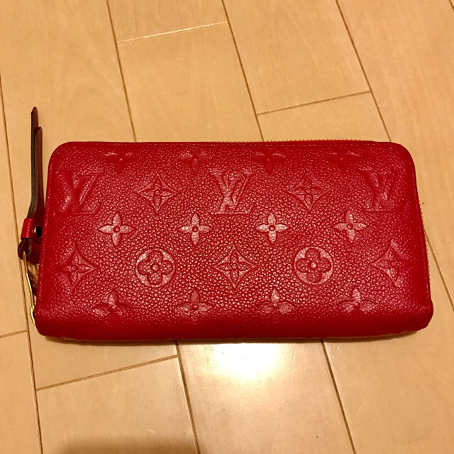 【即日発送】 LOUIS VUITTON 美品 長財布 赤 アンプラント ルイヴィトン なおこ - 財布 【即日発送】 LOUIS VUITTON 美品 長財布 赤 アンプラント ルイヴィトン なおこ - 財布