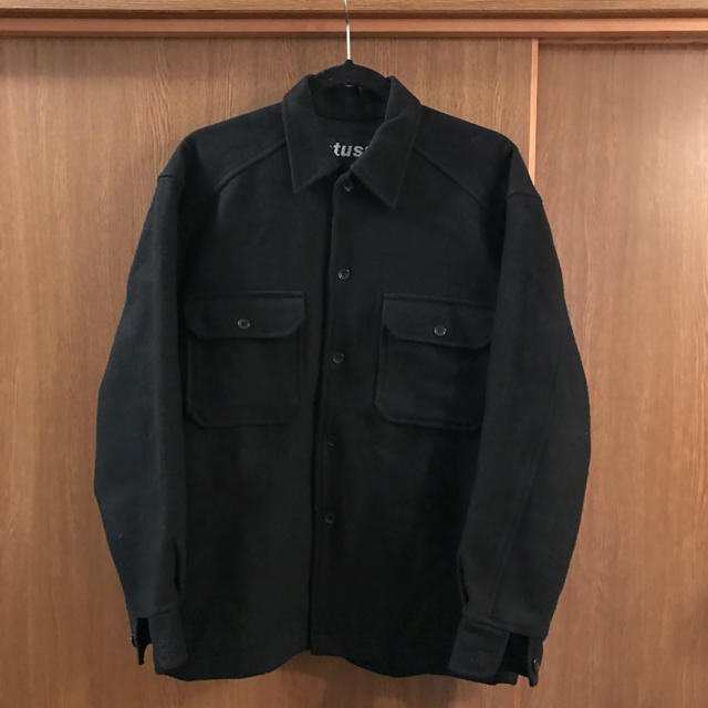 old stussy ウールシャツジャケット-