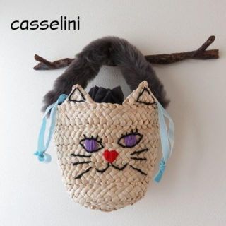 キャセリーニ(Casselini)の新品 casselini キャセリーニ　ネコ ファーバッグ(トートバッグ)