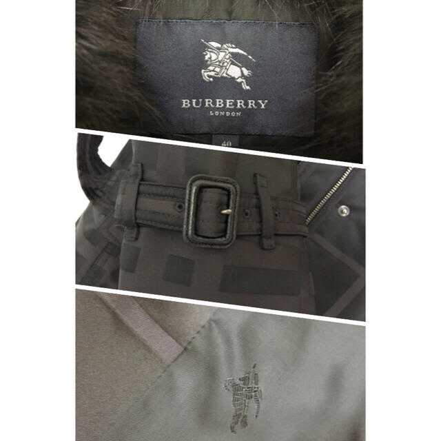 BURBERRY(バーバリー)のBURBERRY（バーバリー） ★ ブラック★ロングコート レディースのジャケット/アウター(ロングコート)の商品写真