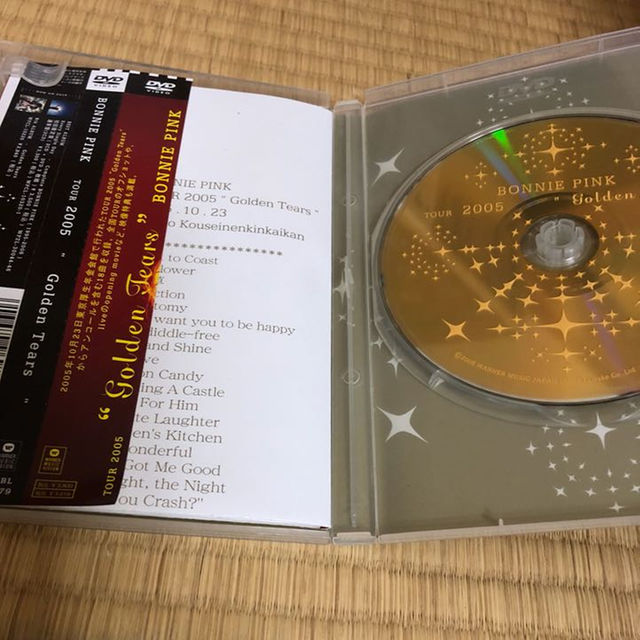 中古DVD BONNIE PINK TOUR 2005 Golden Tears エンタメ/ホビーのエンタメ その他(その他)の商品写真