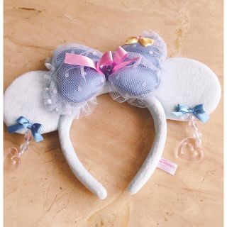 ディズニー(Disney)のミニーちゃんのカチューシャ ブルー(カチューシャ)