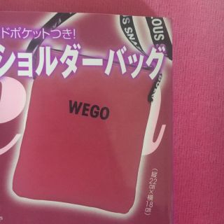 ウィゴー(WEGO)のWEGO ロゴテープミニショルダーバッグ(ショルダーバッグ)