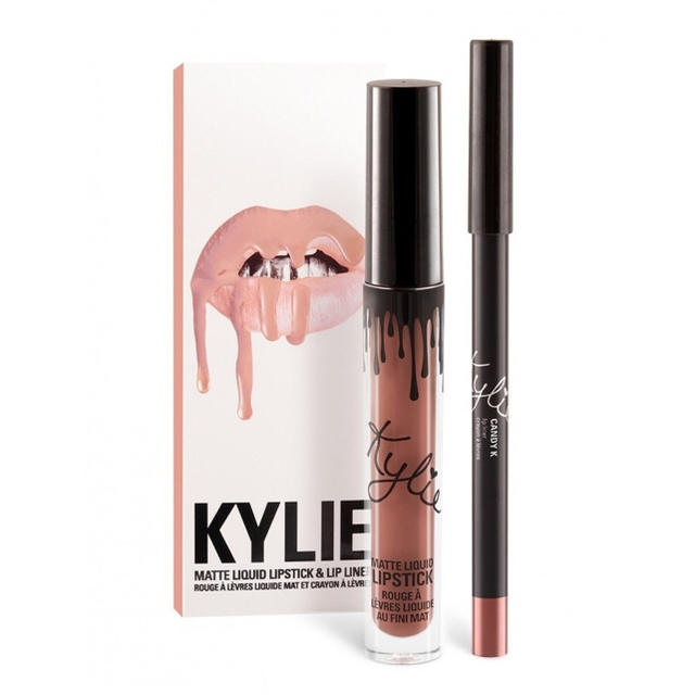 Kylie Cosmetics(カイリーコスメティックス)のカイリーリップキット CANDY Ｋ 新品 コスメ/美容のベースメイク/化粧品(口紅)の商品写真