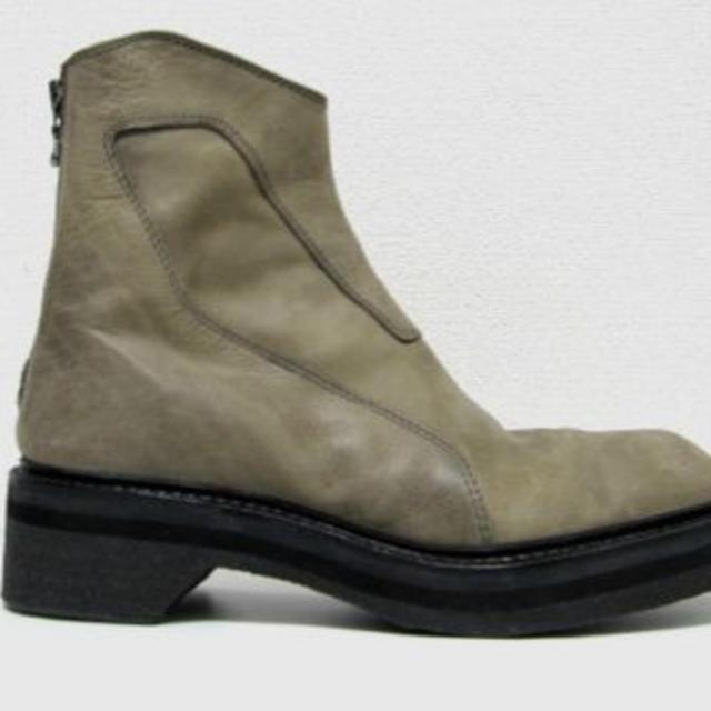JULIUS(ユリウス)の新品！◆JULIUS カーフヌバック ブーツ 3◆ユリウス メンズの靴/シューズ(ブーツ)の商品写真