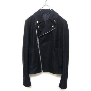 クリスヴァンアッシュ(KRIS VAN ASSCHE)の激安50％OFF！◆新品！KRISVANASSCHE ブルゾン 46◆(ライダースジャケット)