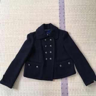 バーバリーブルーレーベル(BURBERRY BLUE LABEL)の美品バーバリーブルーレーベルショートコート(その他)