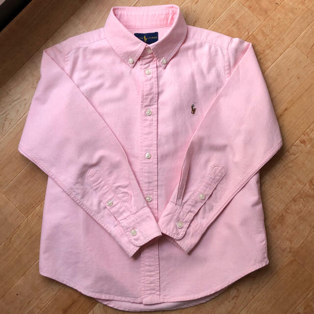 Ralph Lauren(ラルフローレン)のラルフローレン ボタンダウンシャツ 120㎝ キッズ/ベビー/マタニティのキッズ服男の子用(90cm~)(ドレス/フォーマル)の商品写真