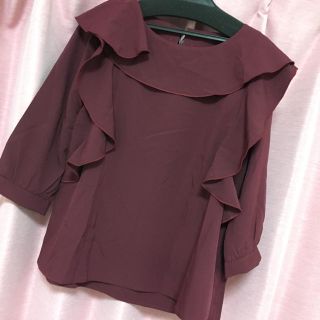 トッコ(tocco)のtocco closet トッコ フリルブラウス こじはる 泉里香(シャツ/ブラウス(長袖/七分))